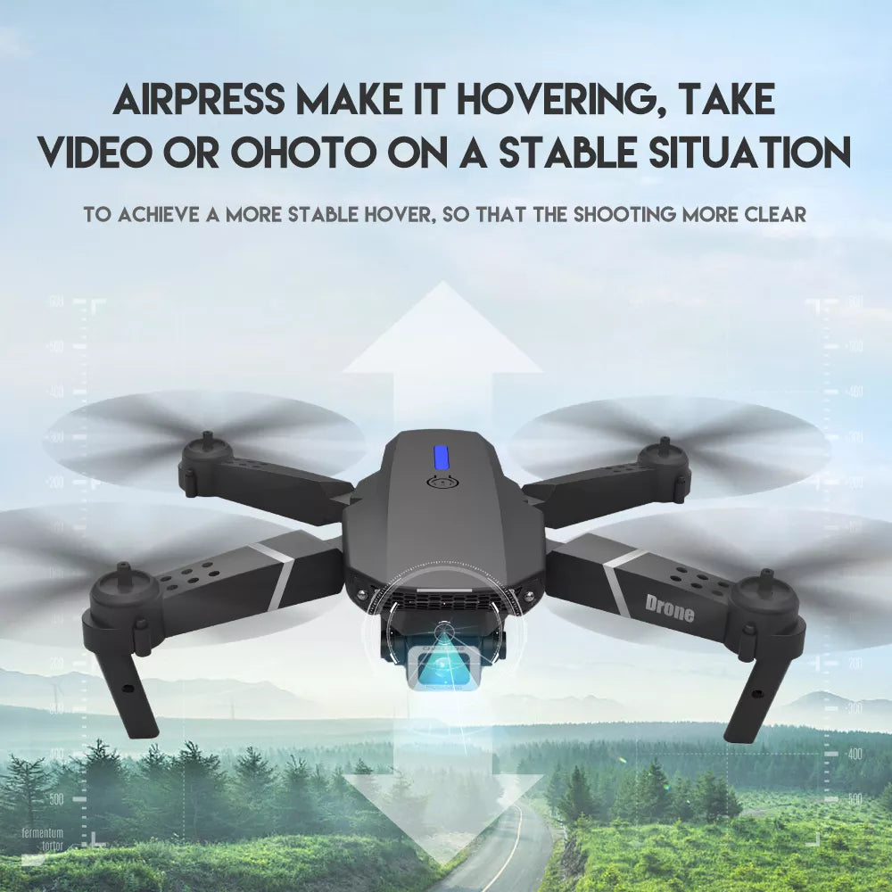 4K Pixel Dual Camera Airplane Toy