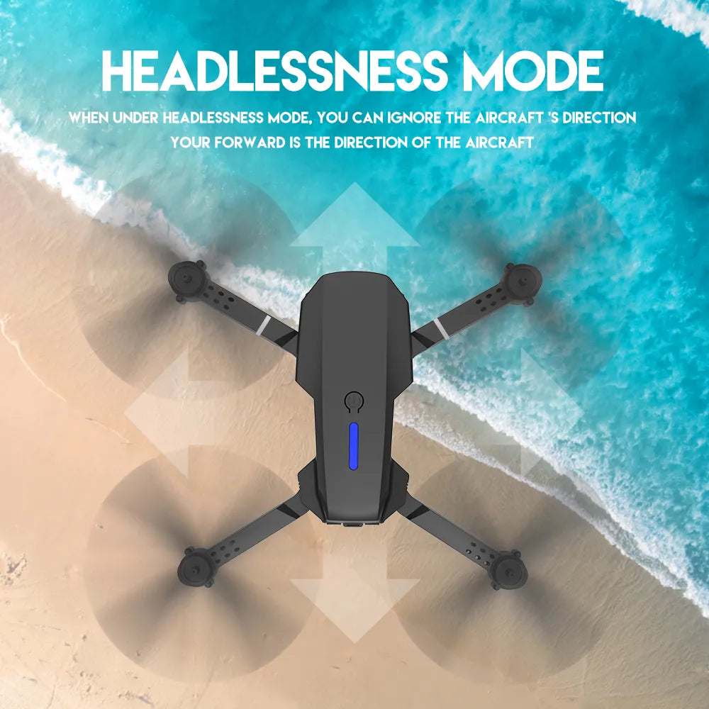 4K Pixel Dual Camera Airplane Toy