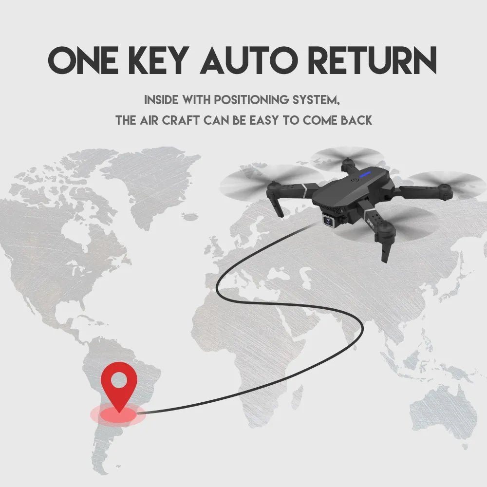 4K Pixel Dual Camera Airplane Toy