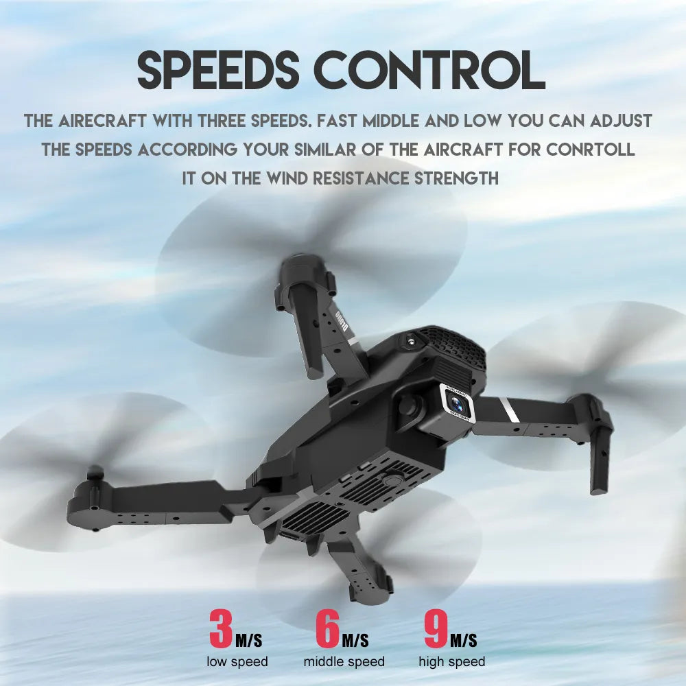 4K Pixel Dual Camera Airplane Toy