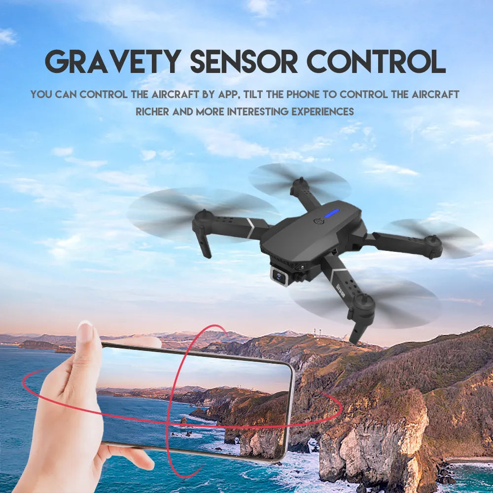 4K Pixel Dual Camera Airplane Toy