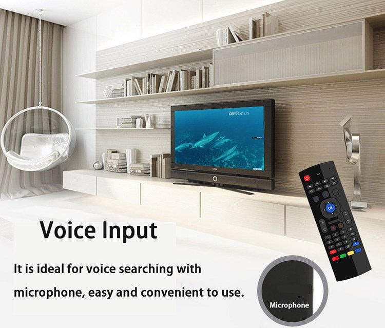 Remote control for flying squirrel smart TV
