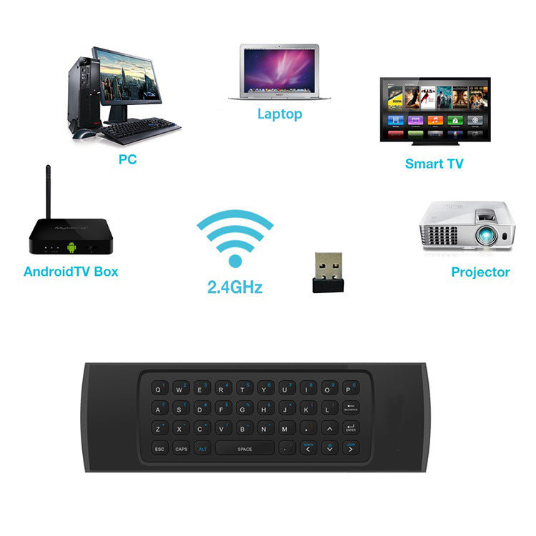 Remote control for flying squirrel smart TV