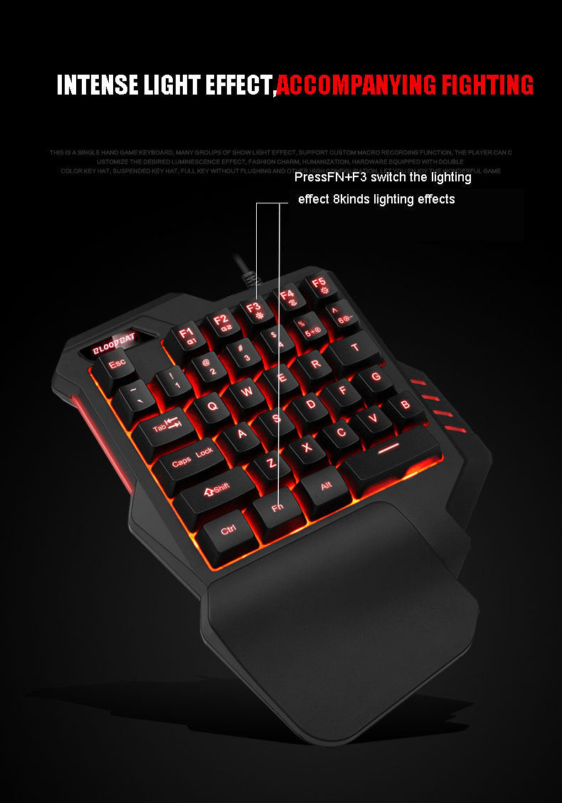 Mobile gaming computer keyboard