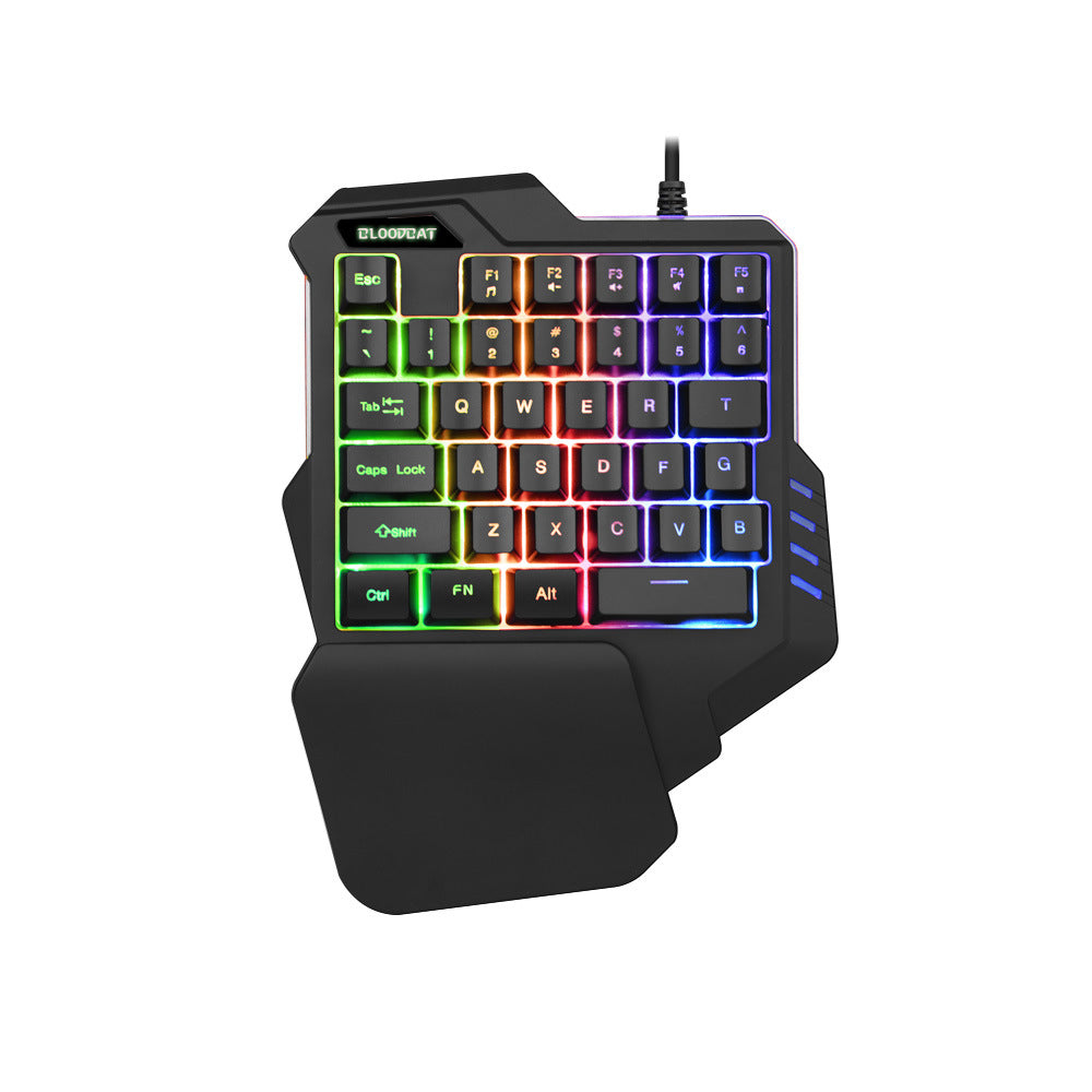 Mobile gaming computer keyboard