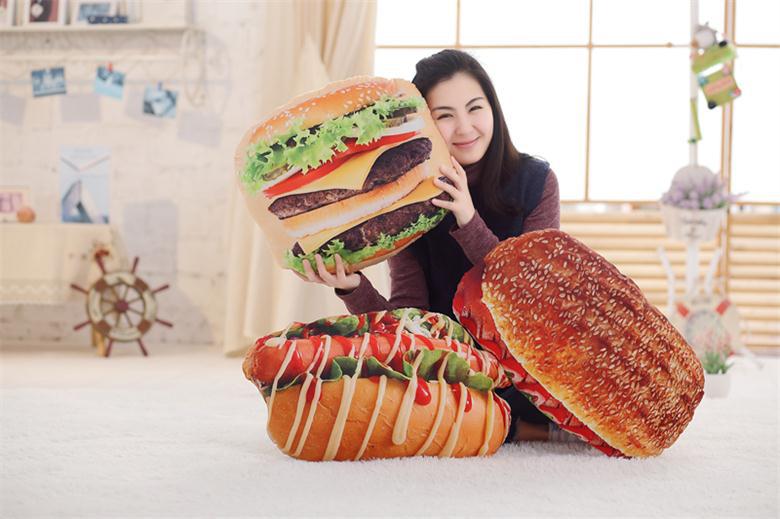 Food Pillow Cushion Creative Evil Funny