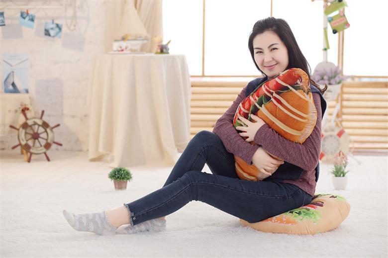 Food Pillow Cushion Creative Evil Funny