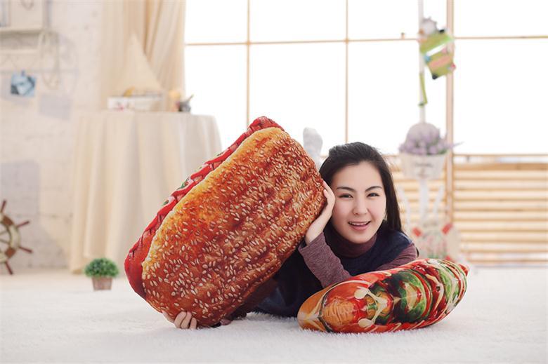 Food Pillow Cushion Creative Evil Funny