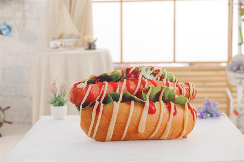 Food Pillow Cushion Creative Evil Funny