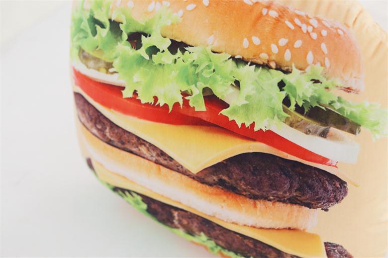 Food Pillow Cushion Creative Evil Funny