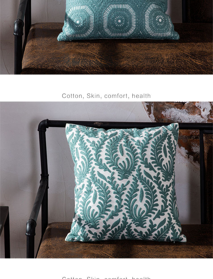 Modern geometric office pillow cushion