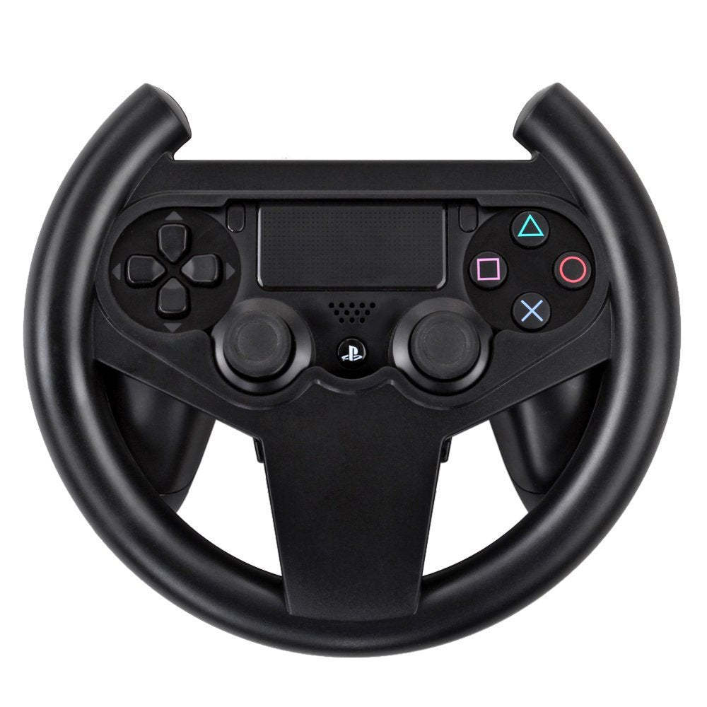 PS4 game console steering wheel