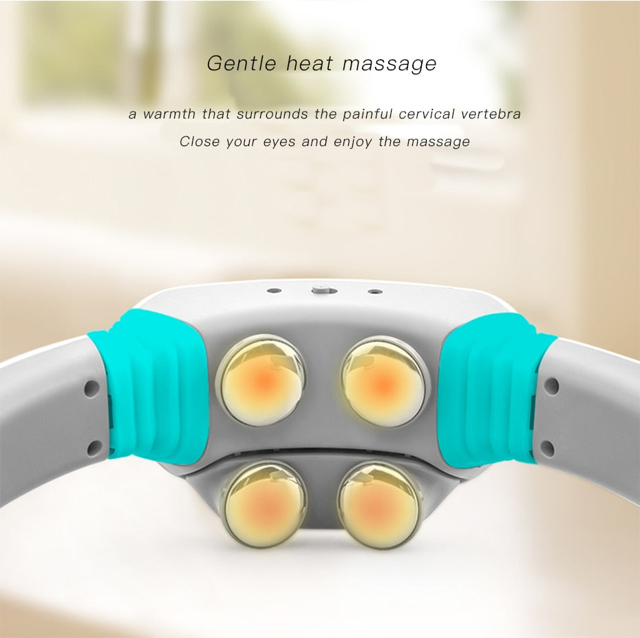 Electric pulse Acupuncture Neck massager