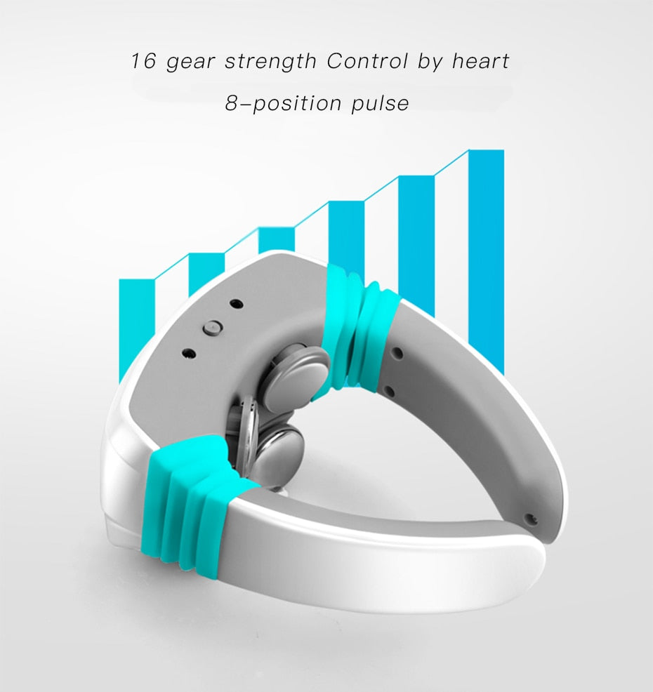 Electric pulse Acupuncture Neck massager