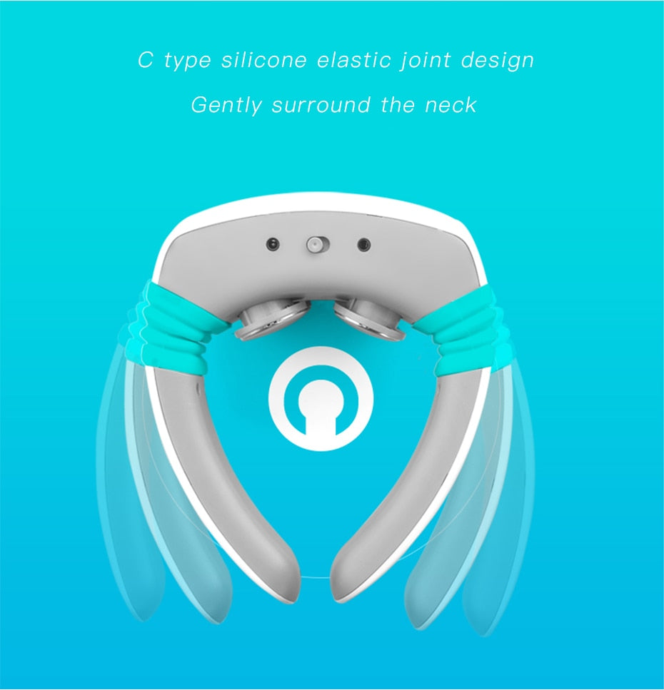 Electric pulse Acupuncture Neck massager