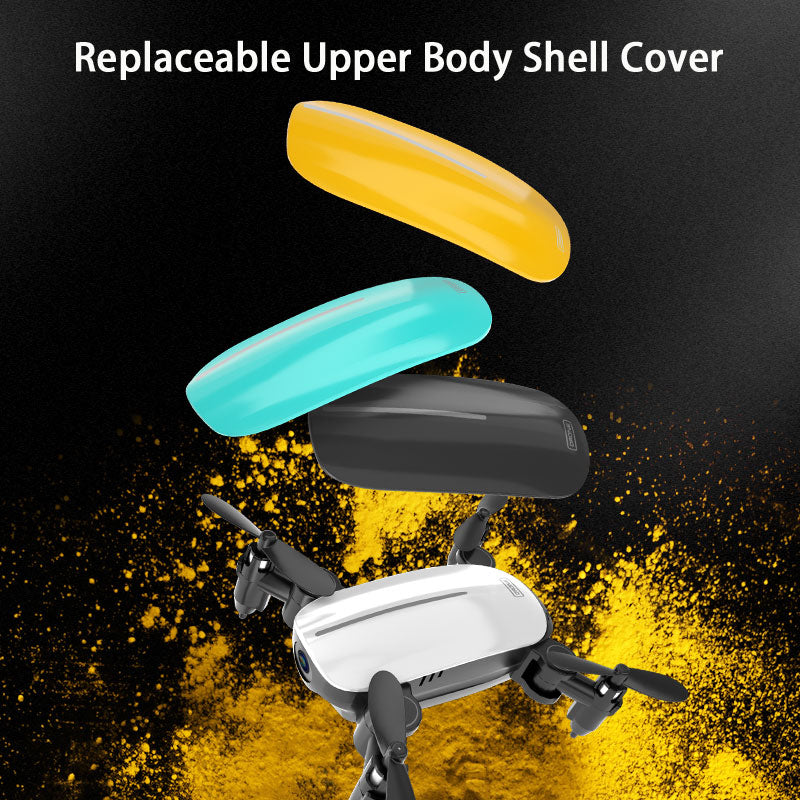 Teeggi T10 Mini Drone With Camera Foldable WiFi FPV RC Quadcopter Headless Mode Altitude Hold VS S9 Micro Pocket Selfie Dron