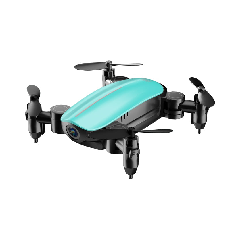 Teeggi T10 Mini Drone With Camera Foldable WiFi FPV RC Quadcopter Headless Mode Altitude Hold VS S9 Micro Pocket Selfie Dron