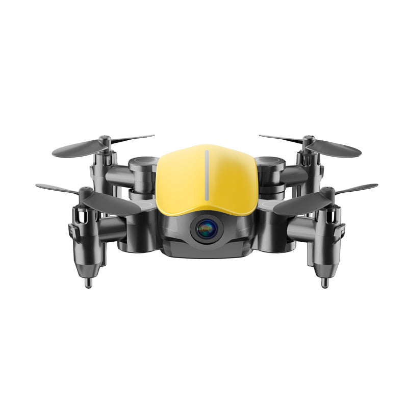 Teeggi T10 Mini Drone With Camera Foldable WiFi FPV RC Quadcopter Headless Mode Altitude Hold VS S9 Micro Pocket Selfie Dron