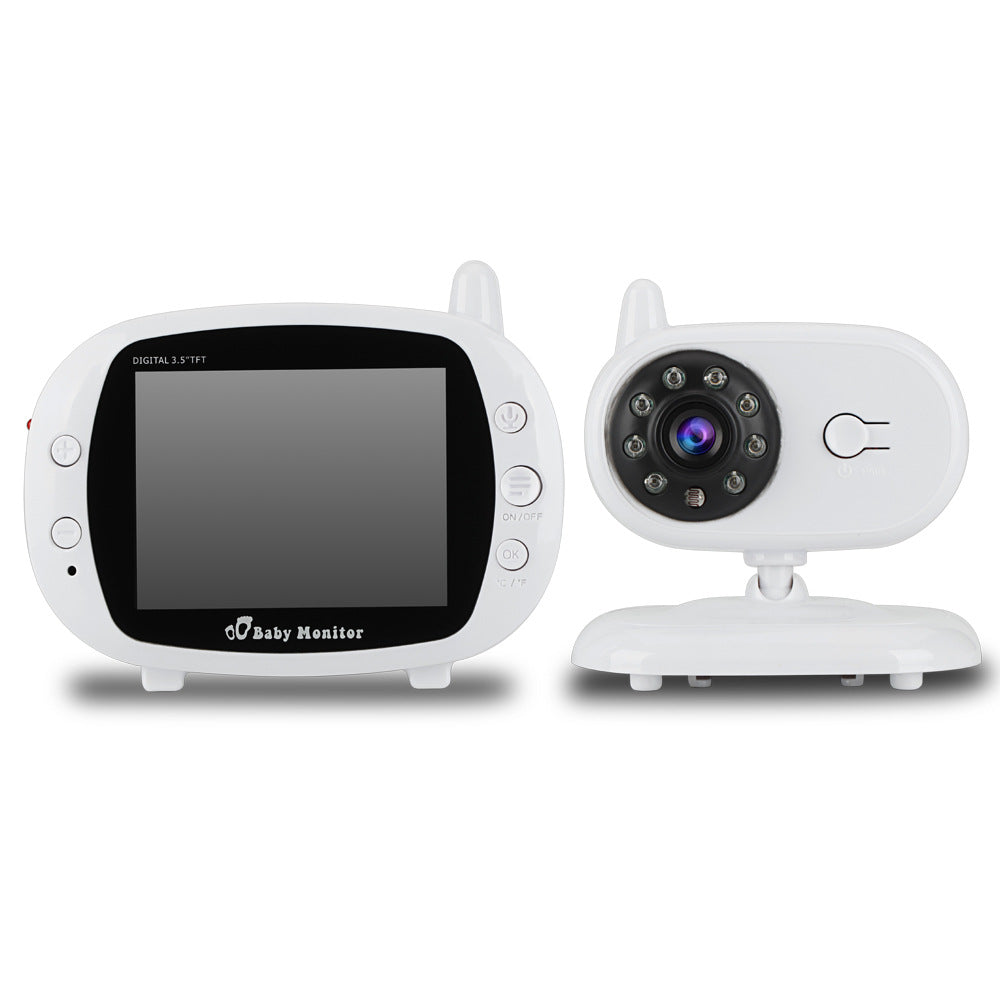 3.5 inch baby care device night vision monitor