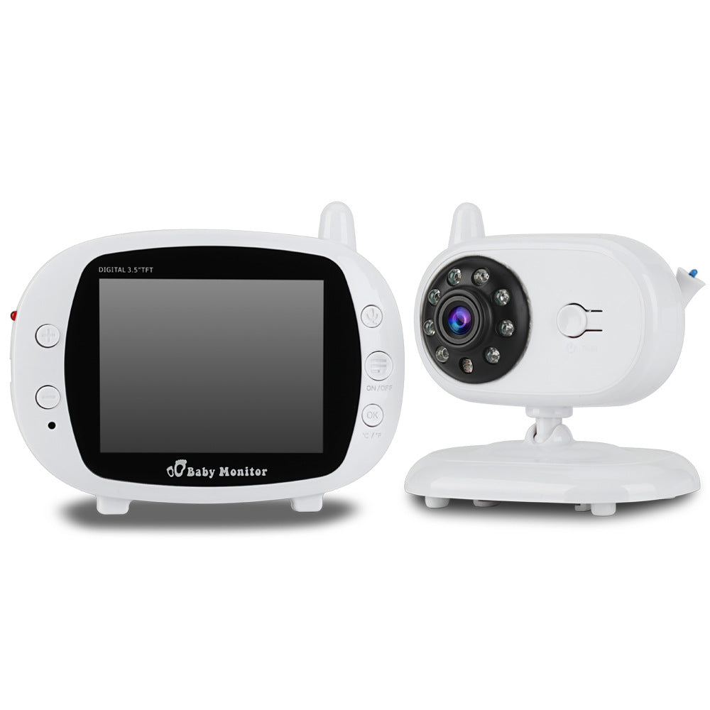 3.5 inch baby care device night vision monitor