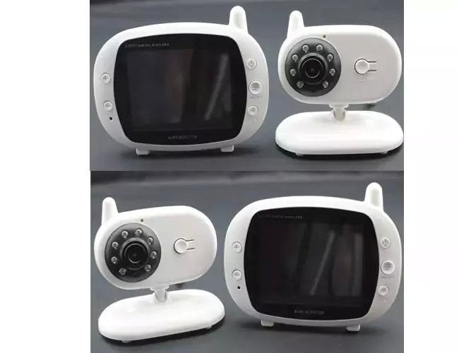 3.5 inch baby care device night vision monitor