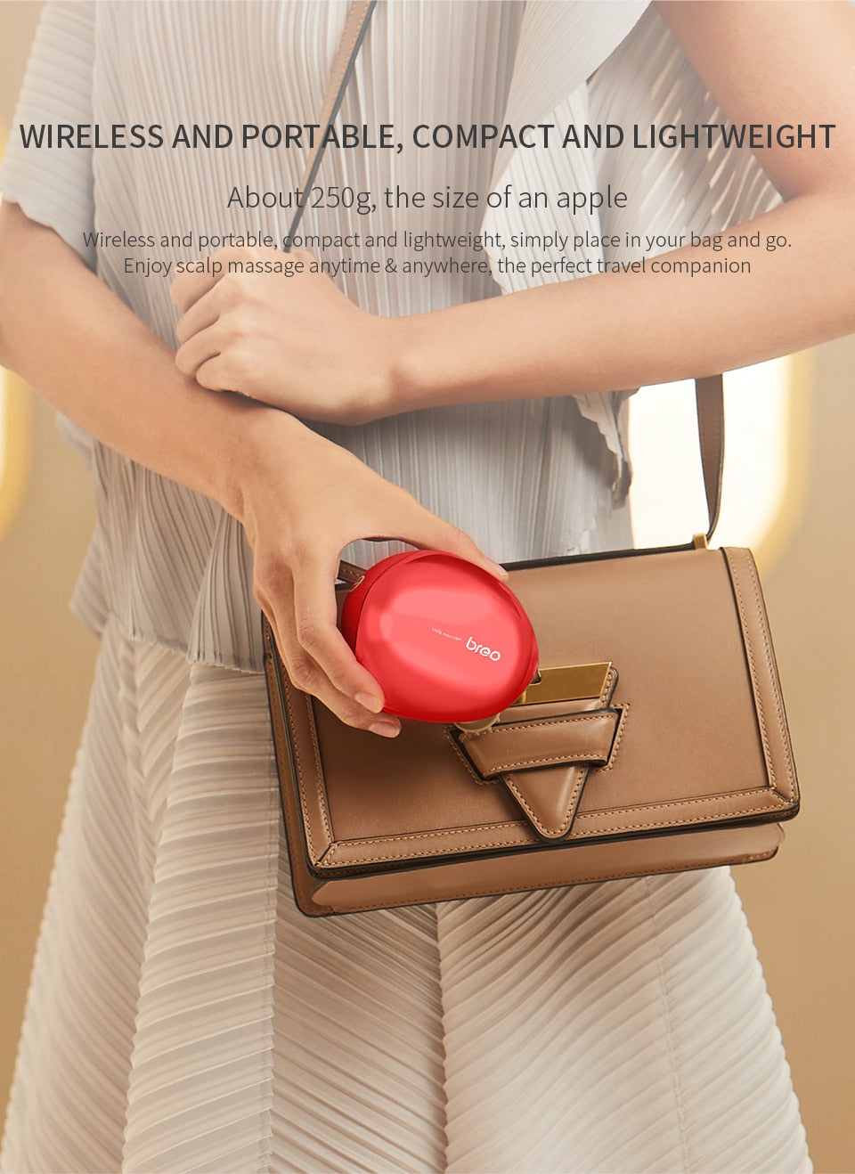Relieving fatigue scalp massager