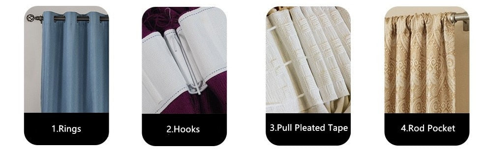 Simple blackout curtains