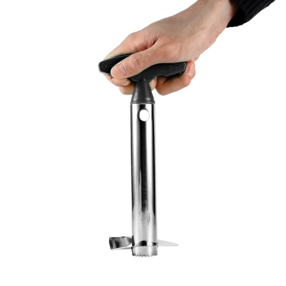 Pineapple Peeler Stainless Steel  Pulp Separator  Corer  Core Puller Fruit Tools