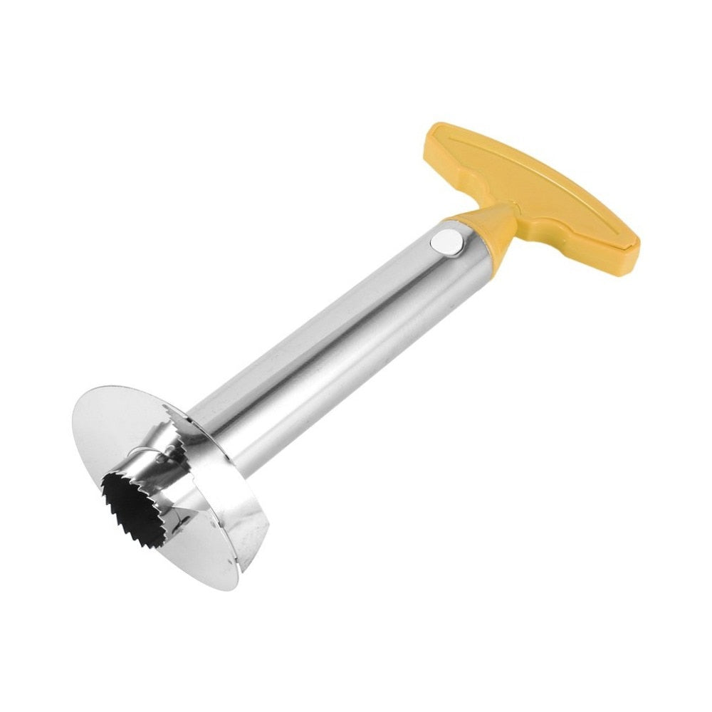 Pineapple Peeler Stainless Steel  Pulp Separator  Corer  Core Puller Fruit Tools