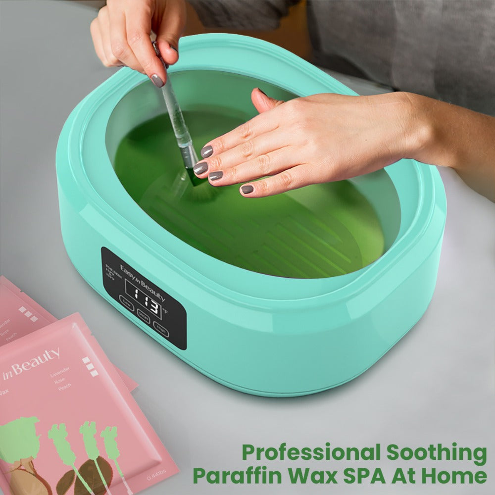 Paraffin Wax Warmer Kit 3000ml Touchscreen for Hands & Feet – Includes 6 Packs Refill Wax, Hot Wax Spa Bath for Arthritis Pai