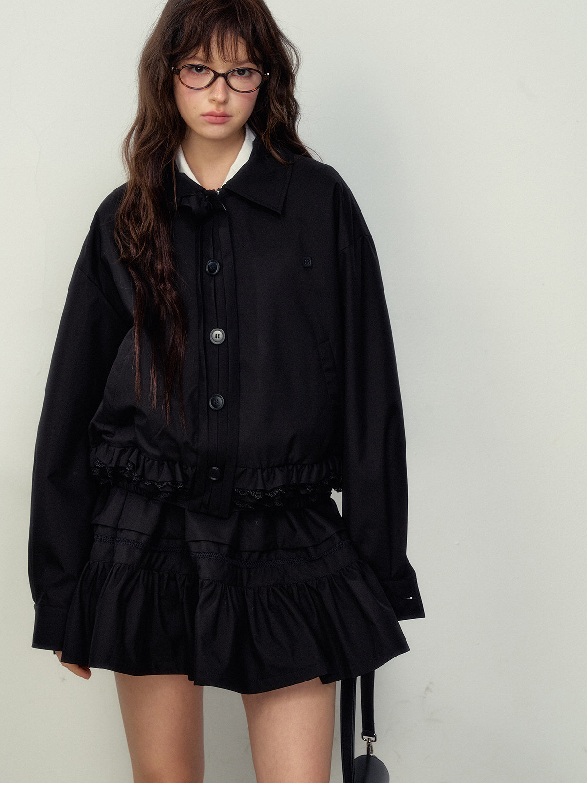 Lace Jacket Coat Heavy Industry Cake Dress Women