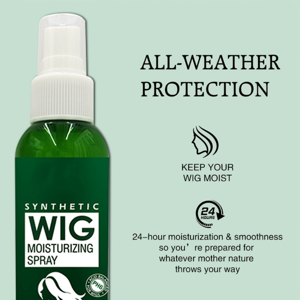 Synthetic Wig Refresher Spray Leave-In Conditioner, Revitalizes & Detangles Wigs & Hairpieces, Cleanses Between Washes — imag