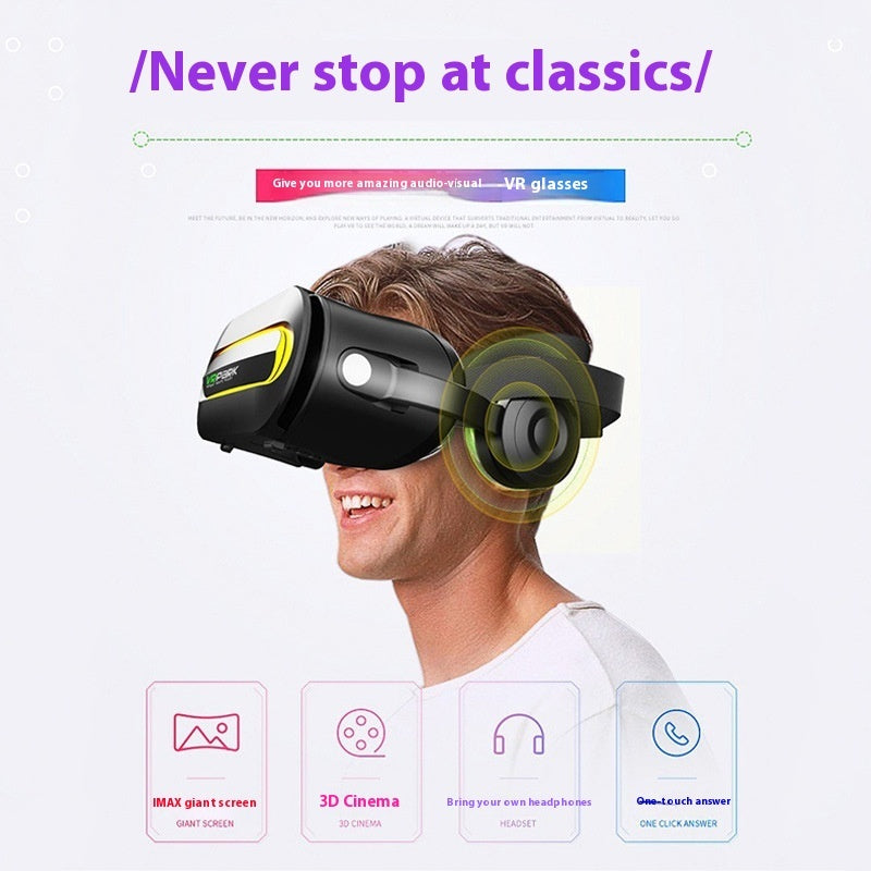 Smart Glasses HD VR Movie Game Bluetooth Headset All-in-one Machine Glasses