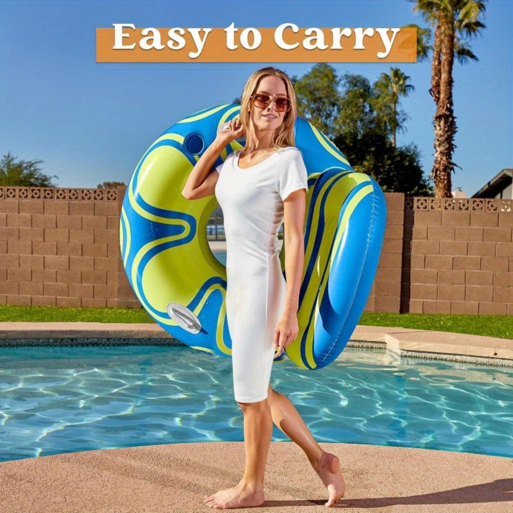 Pool Float Chair with a Raised Backrest and the Dual Handles — image 5
