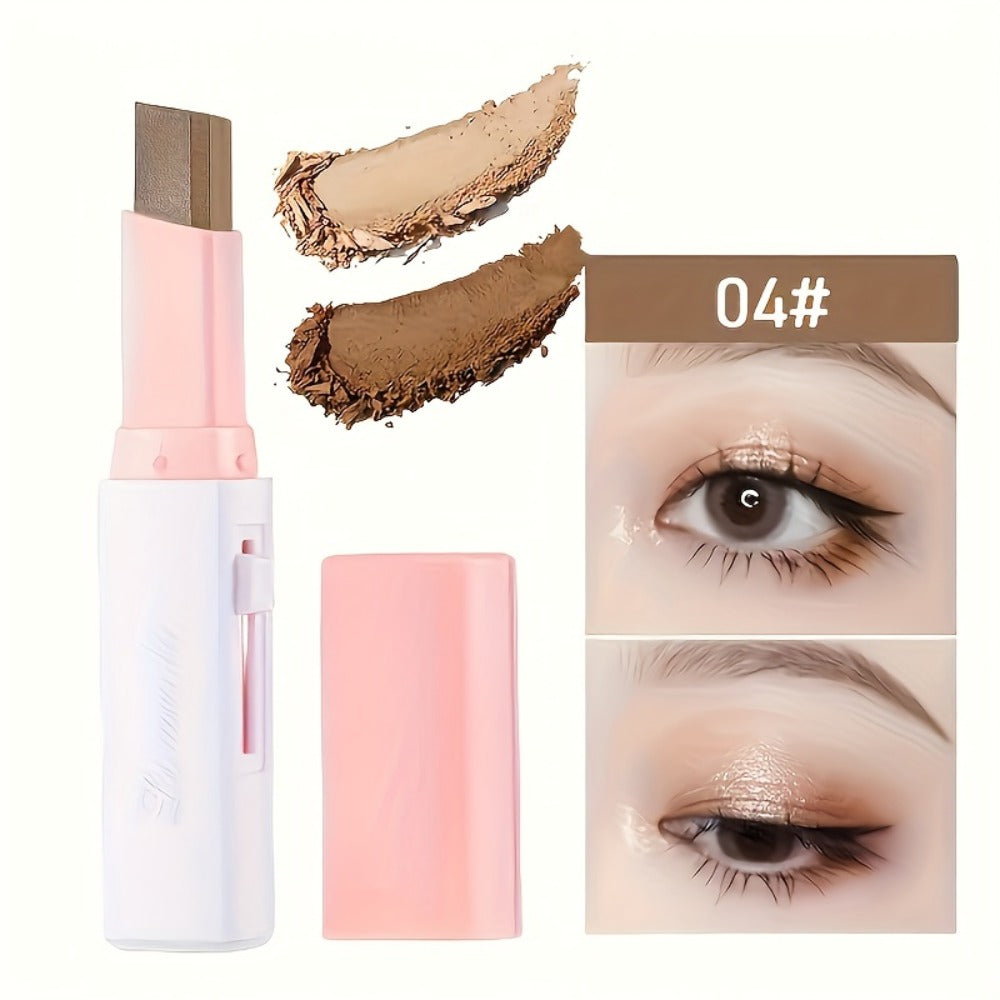 Dual-Color Eyeshadow Stick Set 6pcs Waterproof Smudge-Proof, Highly Pigmented Twist-Up Eye Shadow Pencil Kit — image 7