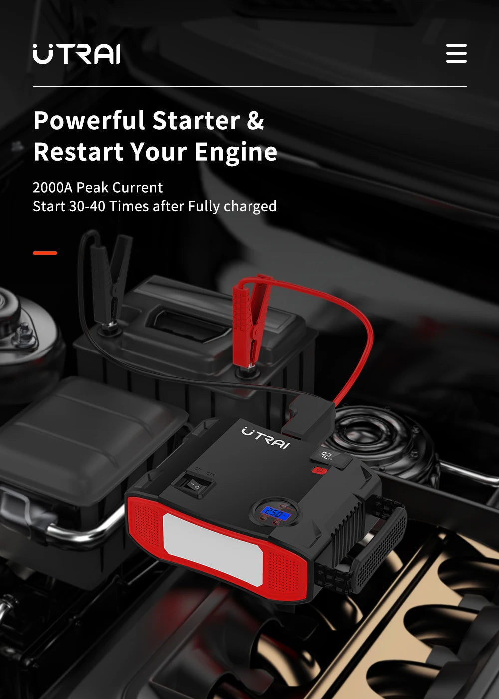 American Utrai Car Emergency Start Power