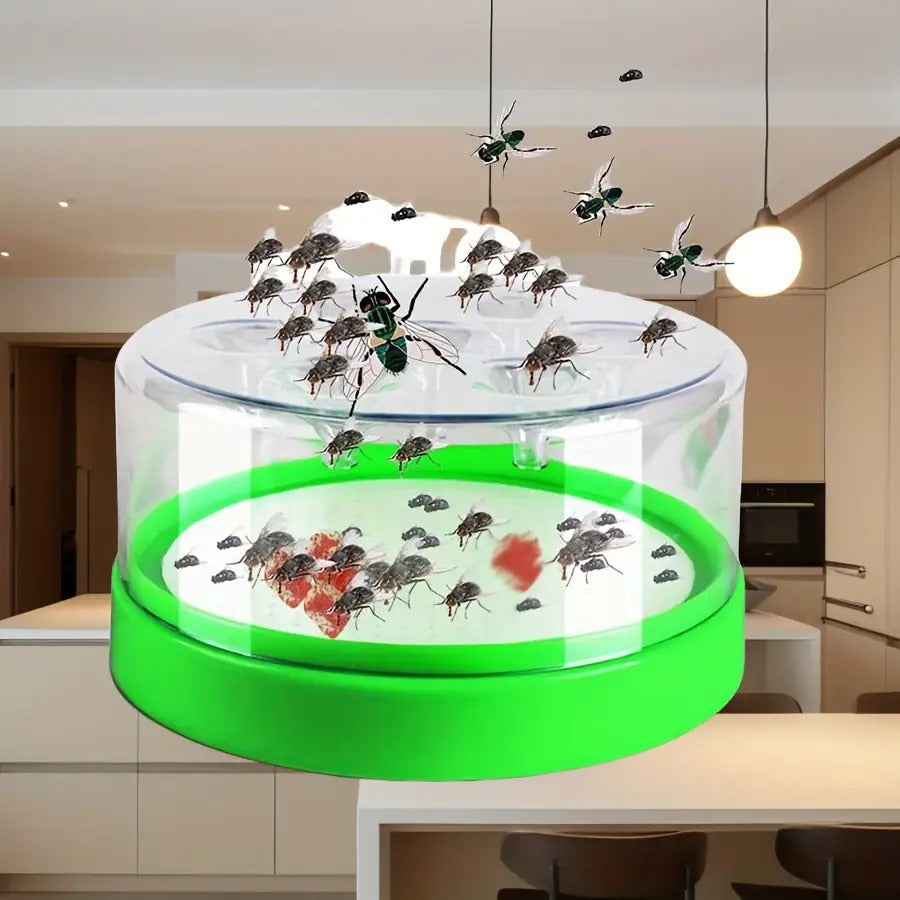 Flying Insect Trap 2 Pack – Non-Toxic Reusable Bug Catcher with 7 Holes, No Electricity, Safe for Home & Garden — image 17