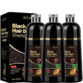 Hair Dye Shampoo, RILSIC Three-Pack of 500ml Bottles in Black, Brown, Dark Brown or Chestnut Brown — image 16