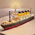 Cruise Ship Building Blocks Model Set 3000+ Pieces – Large Scale Ocean Liner Brick Construction Kit Compatible with LEGO for 
