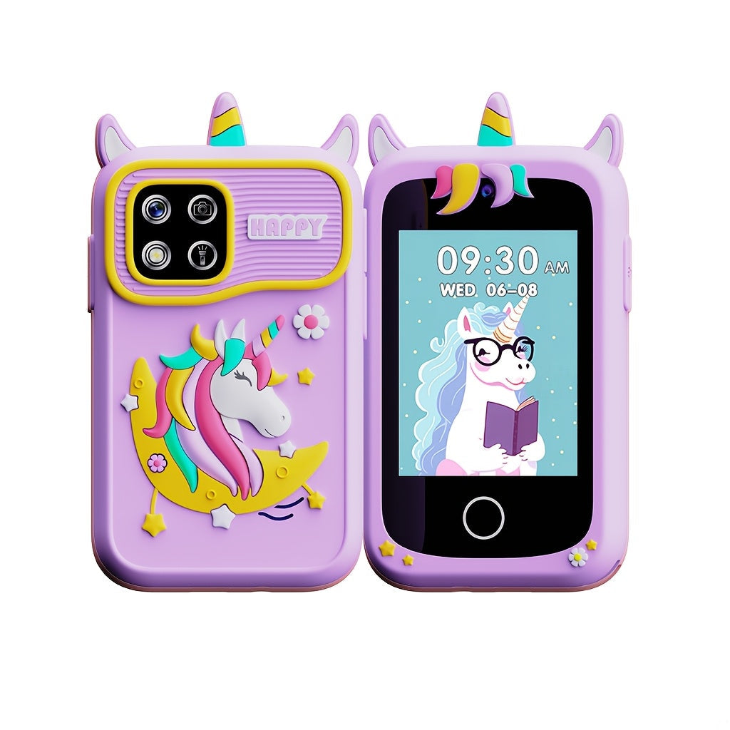 Kids Educational Smartphone Toy with 1080P HD Camera, 20 Mini-Games, Music, Stories & Habit Training — image 12