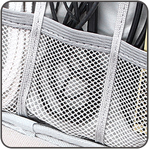 Electronics Organizer Travel Cable Organizer Bag Waterproof Portable Digital Storage Bag Electronic Accessories Case Cable Charger Organizer Case