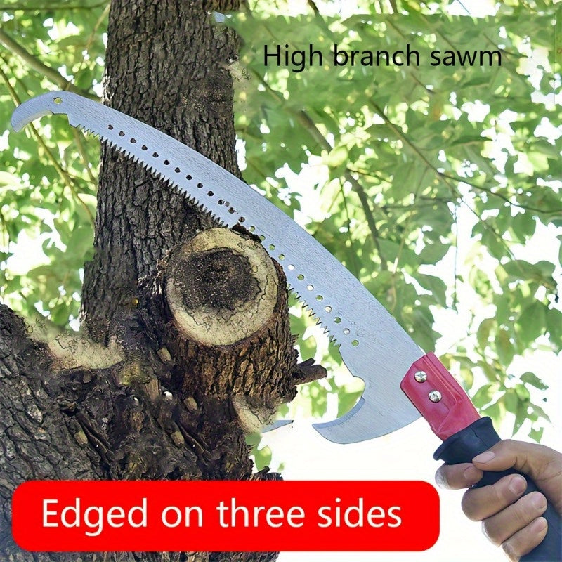 Pole Saw, Telescopic Pruning Saw Fruit Tree High Reach Garden Farm for Garden, Patio and Yard Use — image 1