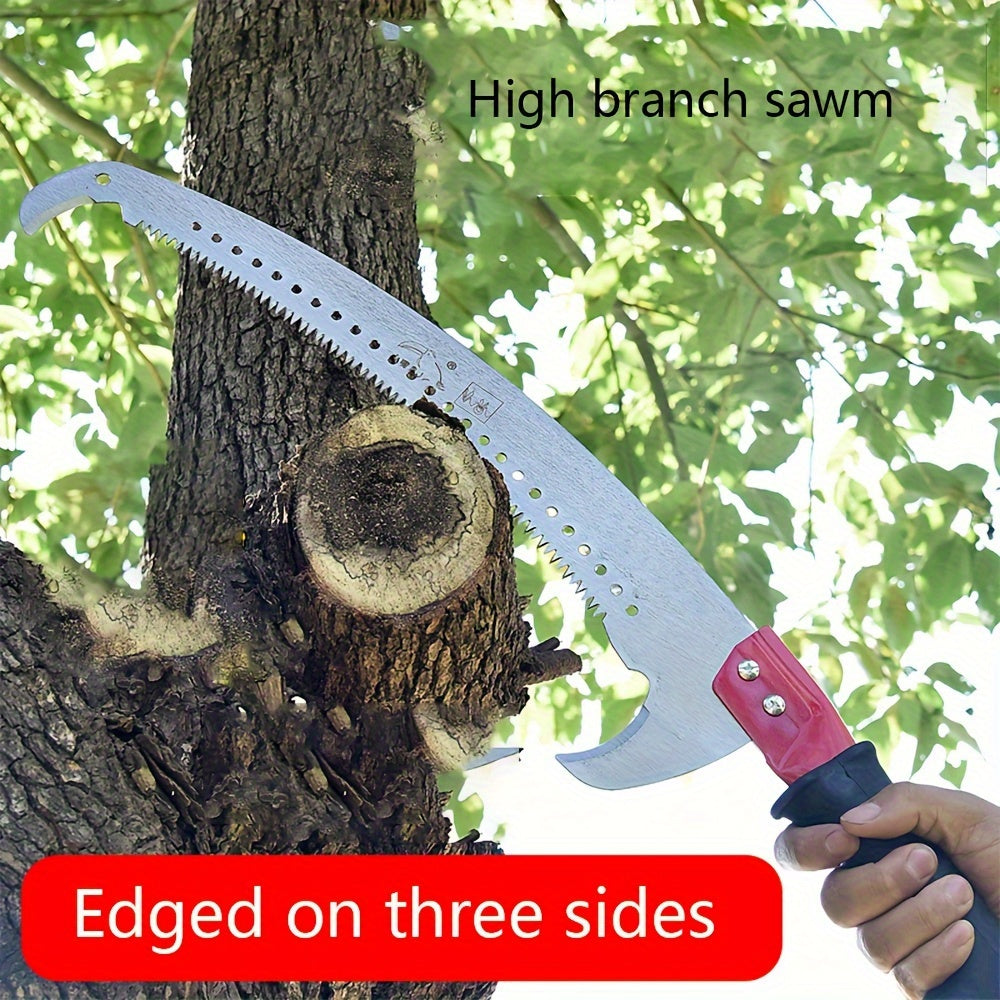 Pole Saw, Telescopic Pruning Saw Fruit Tree High Reach Garden Farm for Garden, Patio and Yard Use — image 7