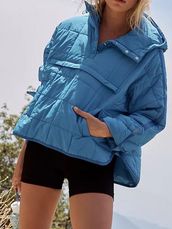 Hooded Cotton Coat Jacket Women