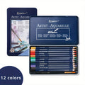 Water Soluble Colored Pencils 12 Colors Set with the Listed Color, Size or Set Options for Everyday Use — image 12