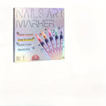 Nail Art Pens 12 Colors Quick Dry 3D Graffiti & Detail Brush Set – Ultra-Fine Precision Drawing Pen Kit for DIY Nail Design —