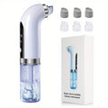 Pore Vacuum Blackhead Remover 6 Accessories 3-Speed Adjustable Suction USB Rechargeable for Bath Time, Home Spa and Personal 
