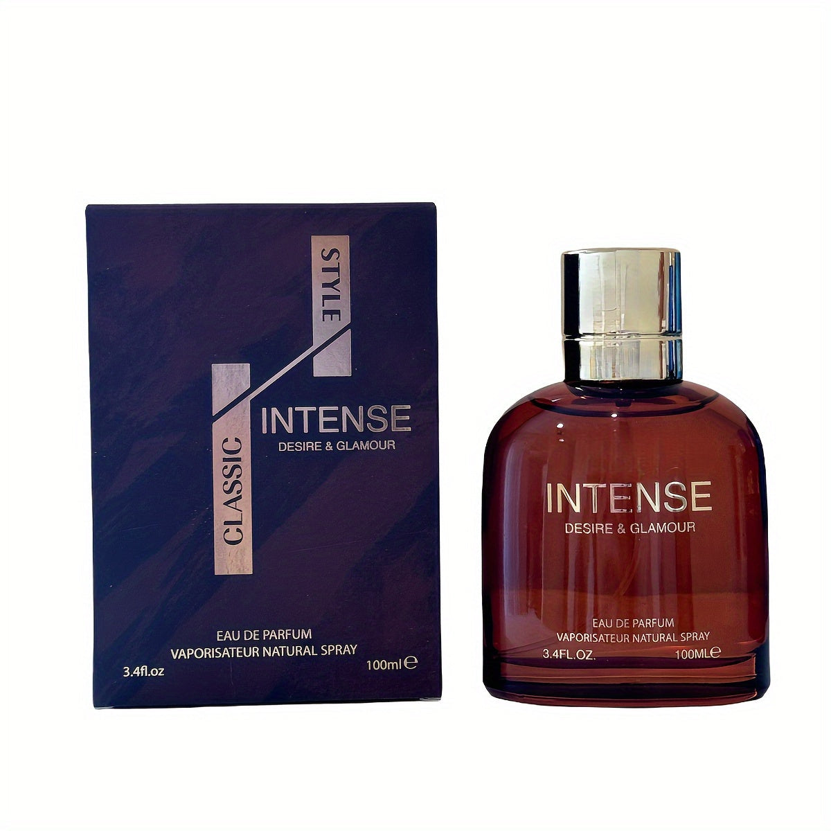 Men's Perfume Intenso Eau de Parfum 3.4 oz with Lavender, Basil and Fresh Aquatic Fougère Notes — image 9