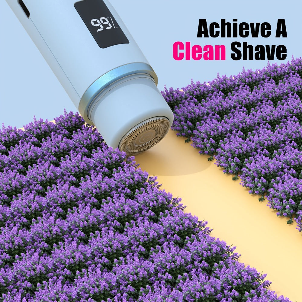Electric Shaver 2-in-1 Dual-Head Bikini Trimmer with Digital Battery Display and Waterproof Wet/Dry Use — image 15