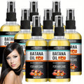 Batana Oil Hair Care Spray 8 Pack Travel Size Scalp Essential Oil Moisturizes Smooths Detangles All Hair Types 30ml Each TSA 